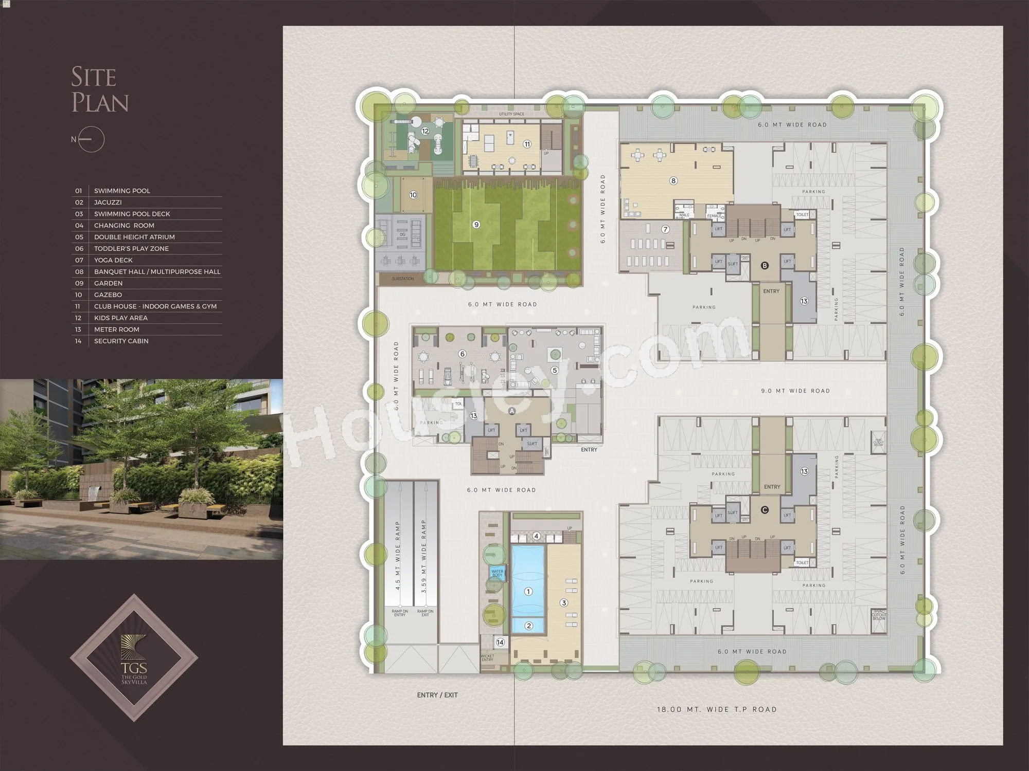 Samor The Gold Skyvilla Floor plan 2
